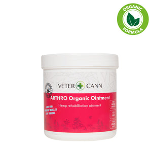 ARTHRO Bálsamo orgánico para mascotas elaborado a base de semillas de cáñamo (Formato 250 ml)